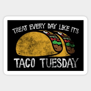 Live every day like it's taco tuesday Sticker